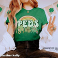 Pediatrics Nurse St Patrick's Day Hoodie and Sweater; T-shirts Sweatshirt | PureTeeCo.com