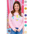 Peeps Sequin Easter Graphic Long Sleeve T-Shirt Hoodie, Sweatshirt | PureTeeCo.com