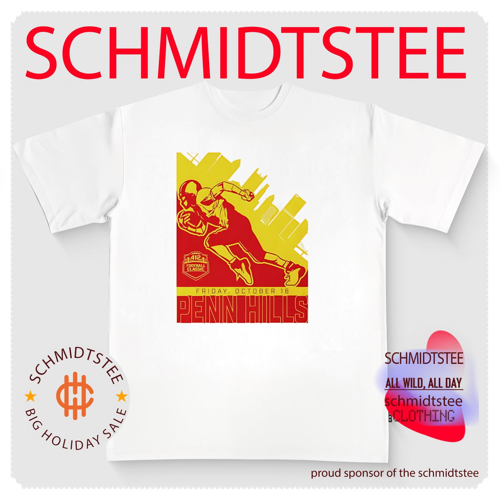 Penn Hills 412 Football Classic Friday October 16 2026 city skyline shirt