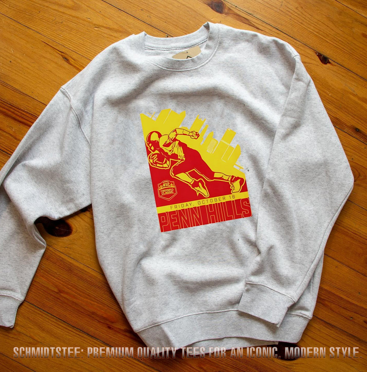 Penn Hills 412 Football Classic Friday October 16 2026 city skyline shirt