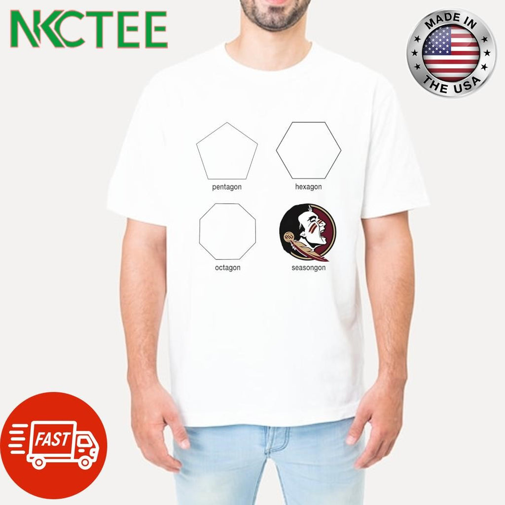 Pentagon Hexagon Octagon Seasongon Florida State shirt