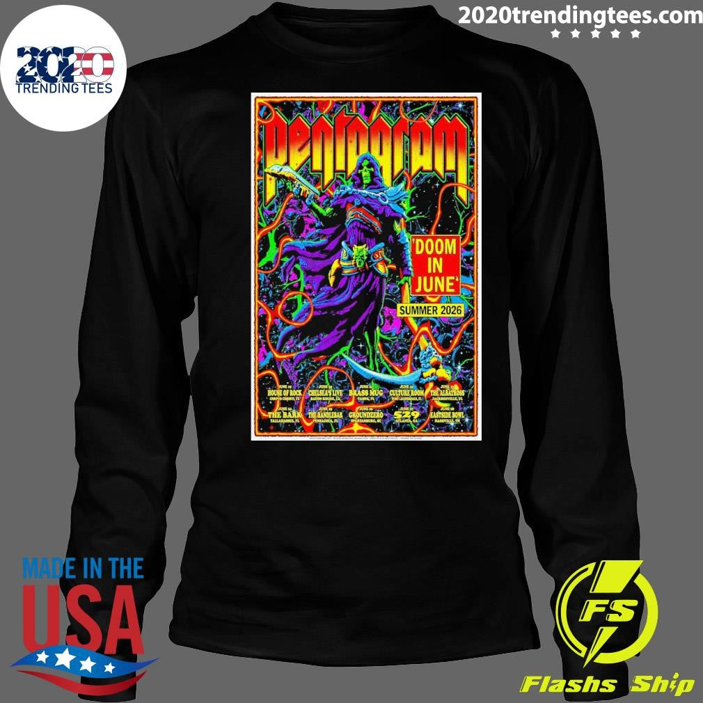 Pentagram Tour Summer 2026 Shirt