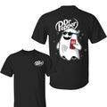 Pepper Ghost Halloween 2 Sided Shirt, Unisex Cotton Crewneck Tee for Men & Women, Casual Halloween Tee with Soft Drink...