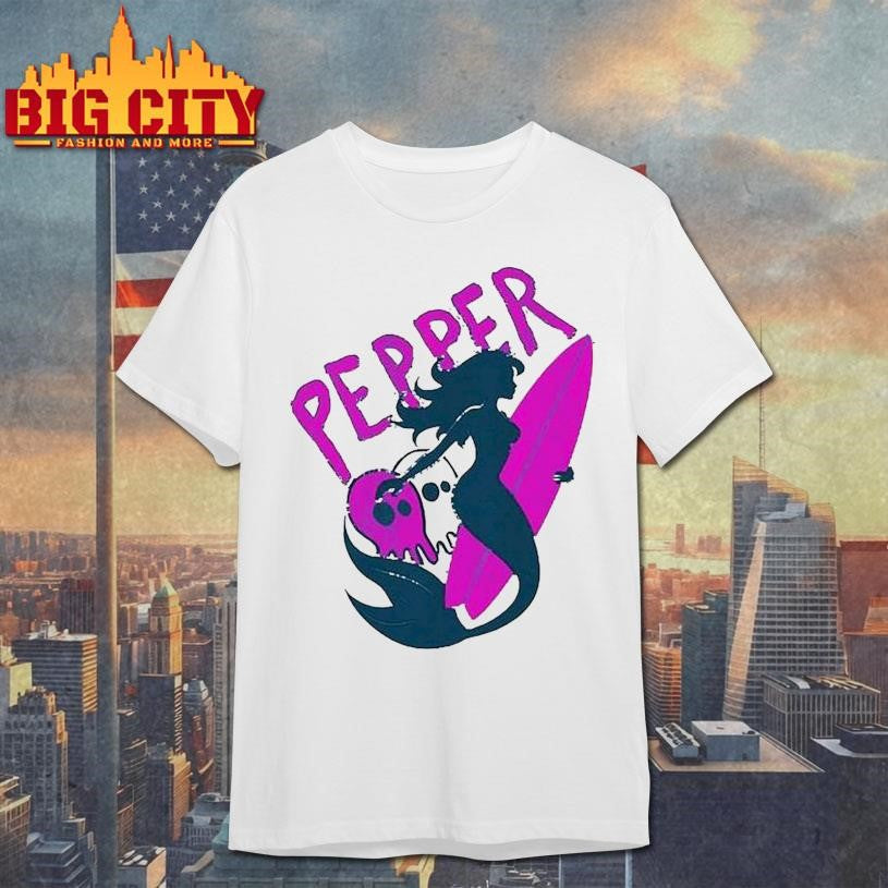 Pepper Sapphire Skullconut Mermaid Shirt