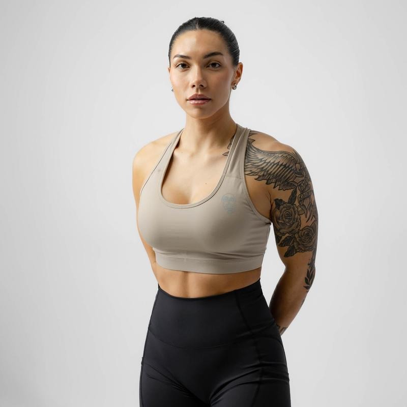 Performance Bra - Taupe Comfort Fit Womenswear Comfortable T-Shirts, Hoodie, Sweatshirt | PureTeeCo.com