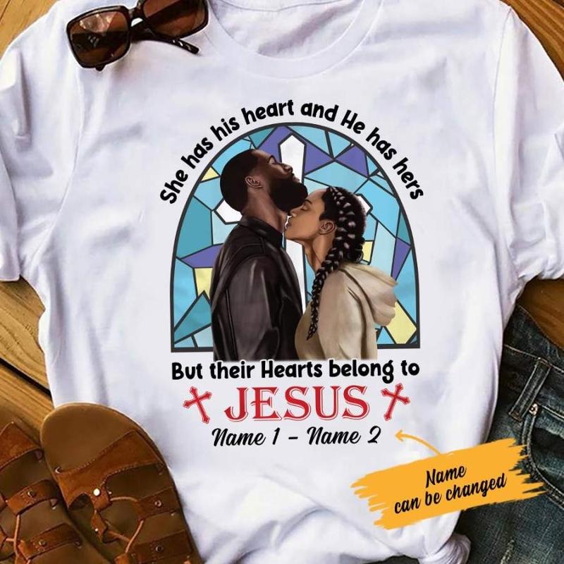 Personalized Belong To Jesus BWA Couple Christian T Shirt SB172 29O36 Hoodie, Sweatshirt | PureTeeCo.com
