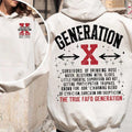 Personalized Generation X Shirt, Funny 50th Birthday Gift, 50th Birthday Generation X Tshirt, 50th Birthday Gen X Shirts...