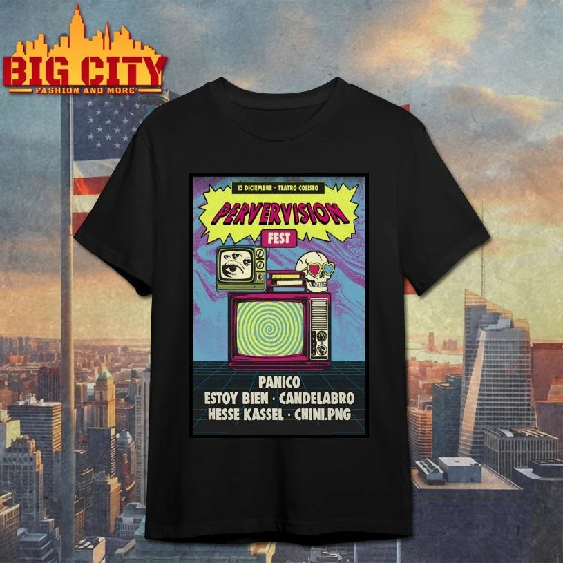 Pervervision Fest 12.13.2025 Teatro Coliseo In Santiago Chile Poster shirt