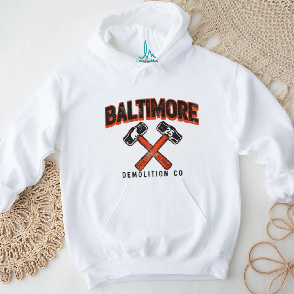 Pete Alonso Baltimore Demolition Co. Hammer 25 shirt
