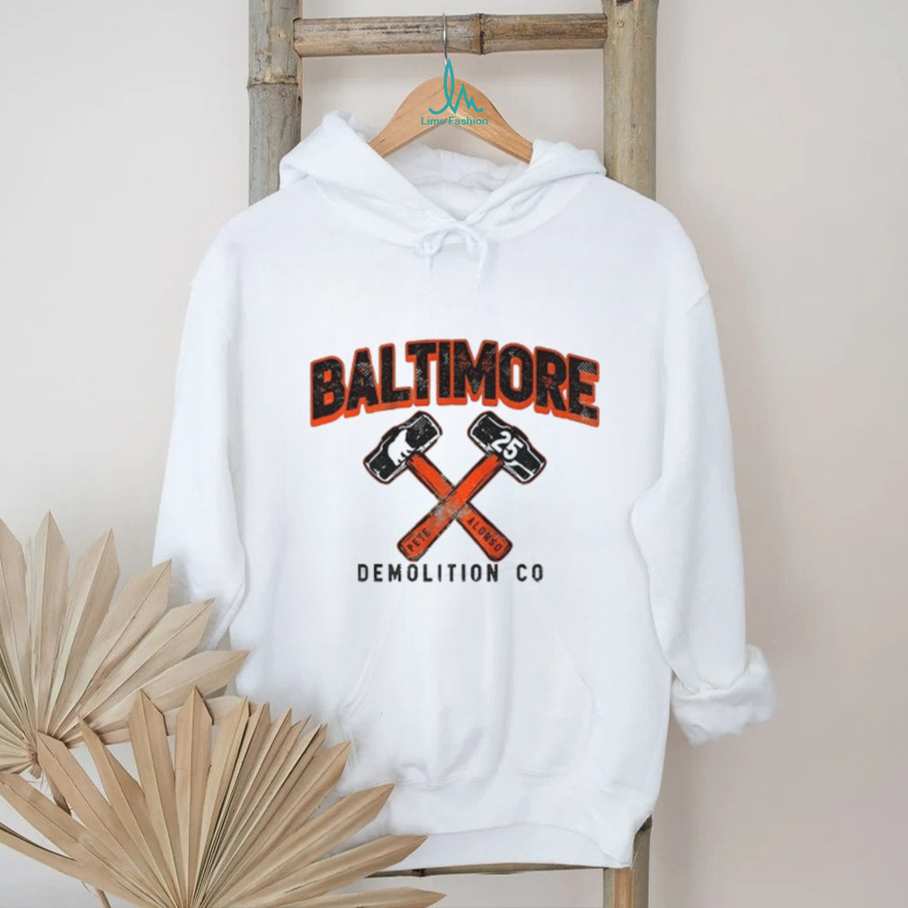 Pete Alonso Baltimore Demolition Co. Hammer 25 shirt