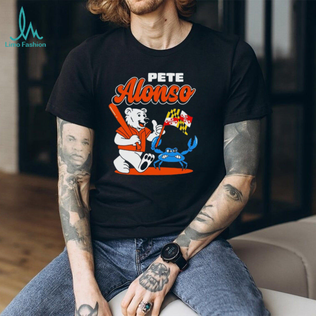 Pete Alonso Baltimore Orioles Animated Players signature shirt