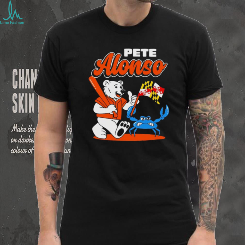 Pete Alonso Baltimore Orioles Animated Players signature shirt