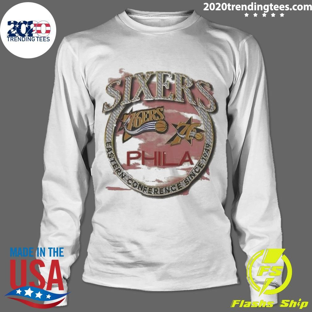 Philadelphia 76ers Hardwood Classics Crown Jewels Shirt
