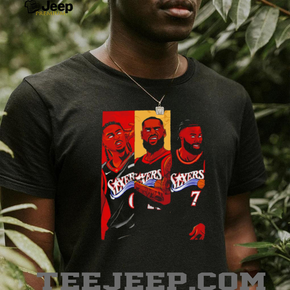 Philadelphia 76ers Players NBA Basketball shirt
