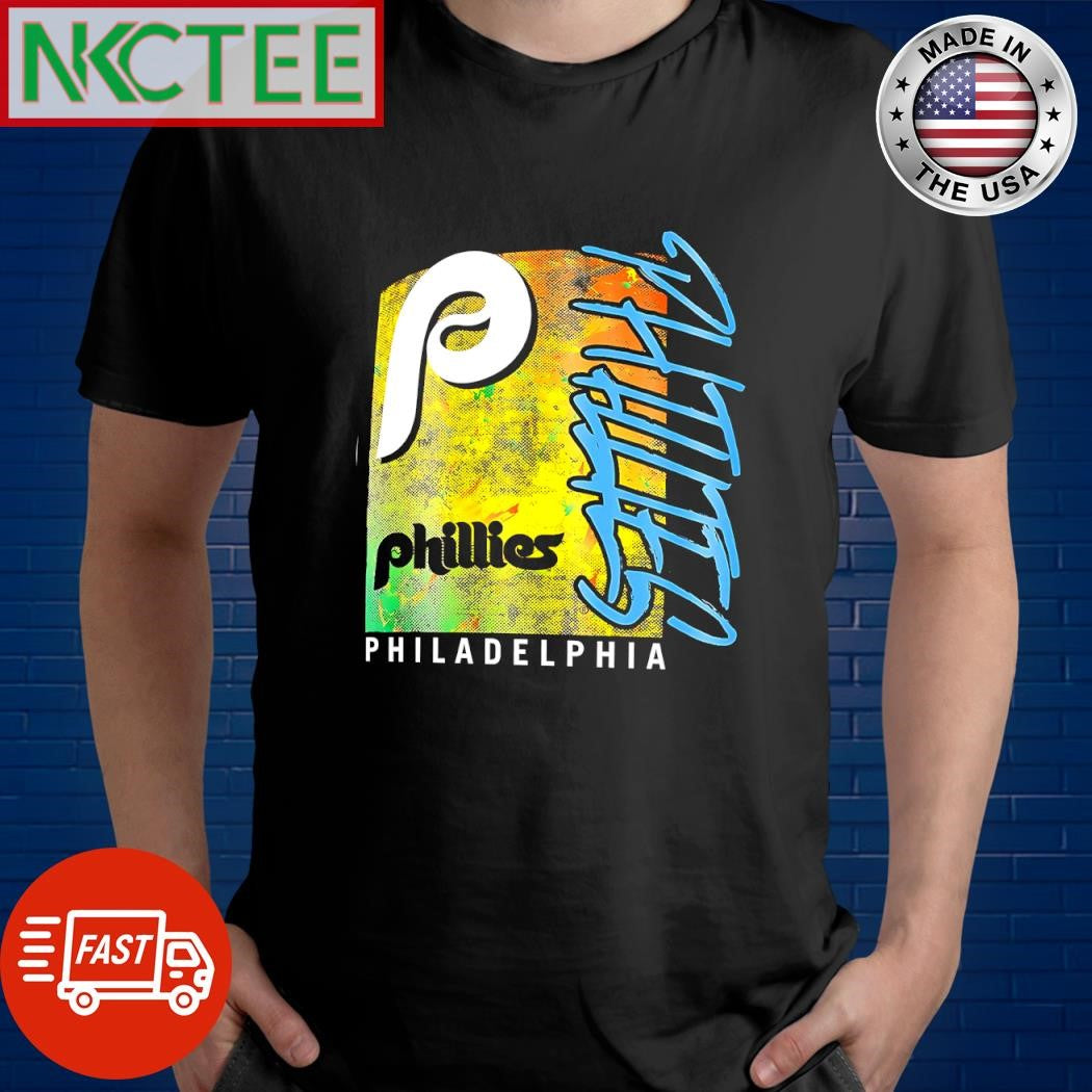 Philadelphia Phillies New Era Enzyme paint shirt
