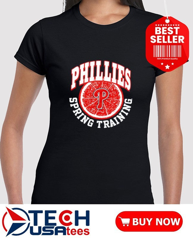 Philadelphia Phillies Spring Training Grapefruit League orange shirt