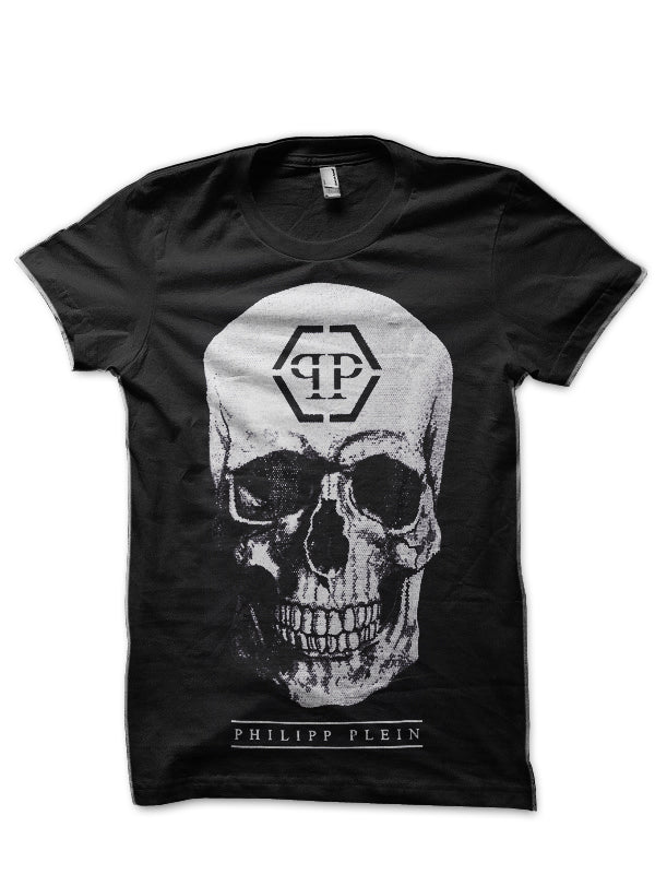 Philipp Plein Skull Black T-Shirt Style001 Hoodie, Sweatshirt | PureTeeCo.com