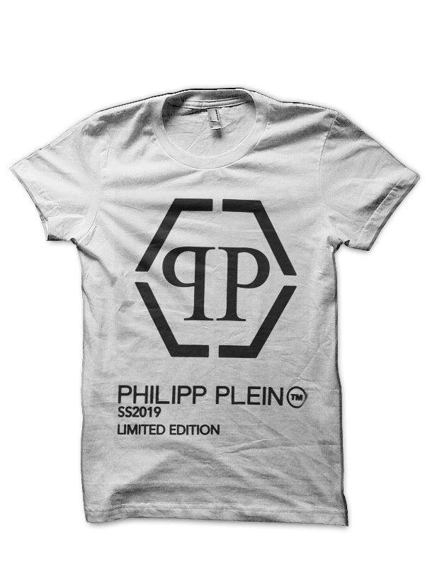 Philipp Plein White T-Shirt Hoodie, Sweatshirt | PureTeeCo.com