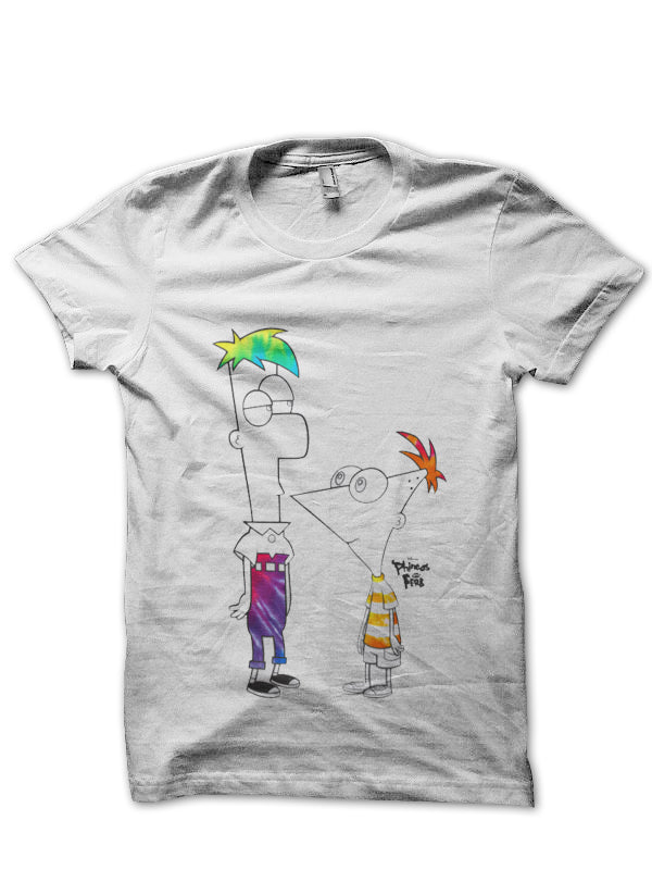 Phineas And Ferb T-Shirt Style004 Hoodie, Sweatshirt | PureTeeCo.com