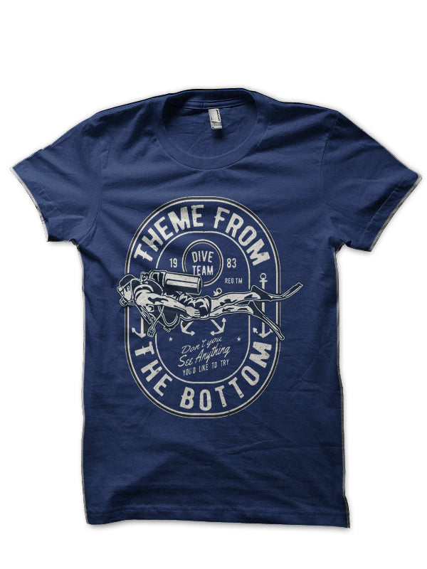 Theme From The Bottom Navy Blue T-Shirt Hoodie, Sweatshirt | PureTeeCo.com