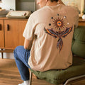 Phoenix Graphic Printed Mens Retro Unisex T-Shirt Menswear Top Hoodie, Sweatshirt | PureTeeCo.com