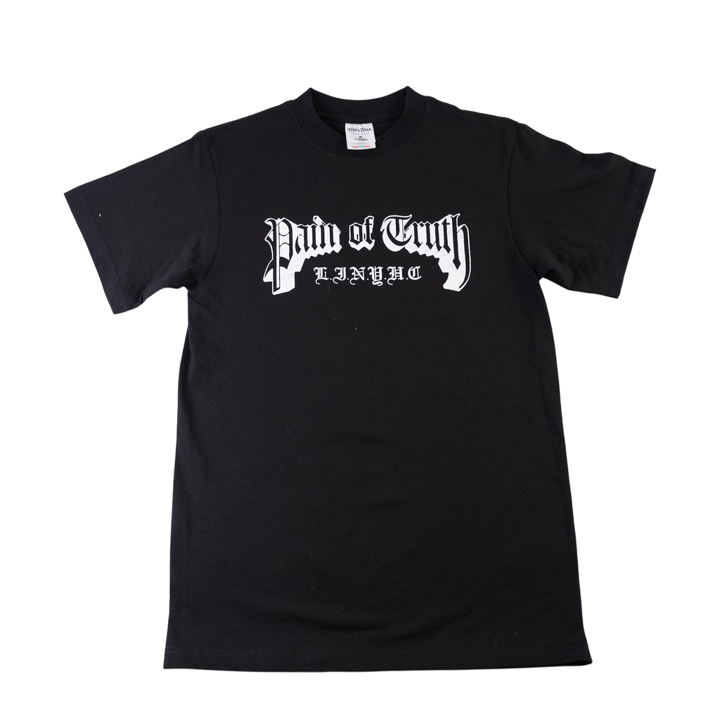 Pain Of Truth - LINYHC Black T-Shirt Hoodie, Sweatshirt | PureTeeCo.com (Image 1)