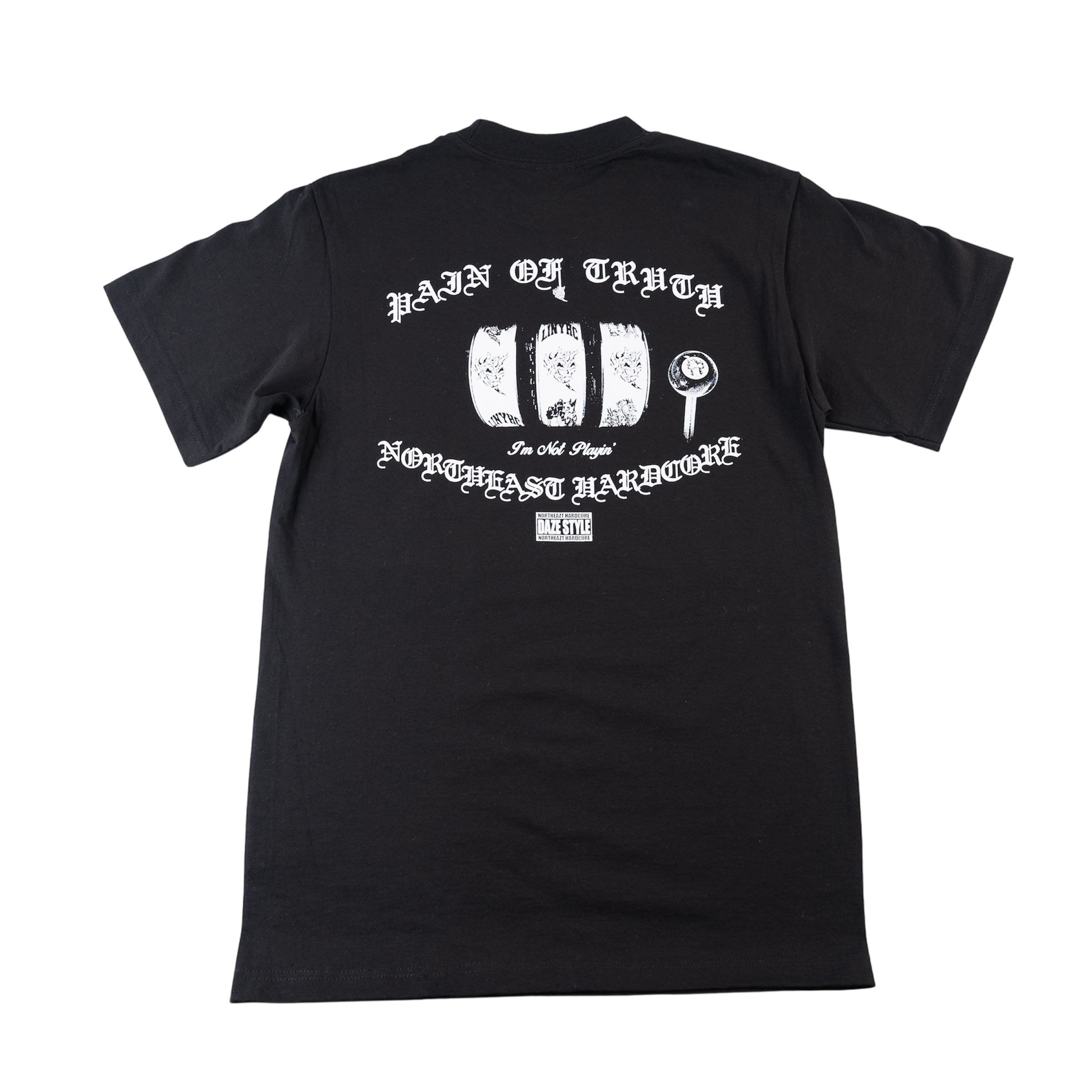 Pain Of Truth - LINYHC Black T-Shirt Hoodie, Sweatshirt | PureTeeCo.com (Image 2)