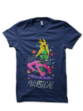Physical Dua Lipa Navy Blue T-Shirt Hoodie, Sweatshirt | PureTeeCo.com