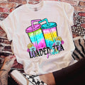 LOADED TEA JUNKIE TEE Hoodie, Sweatshirt | PureTeeCo.com (Image 1)