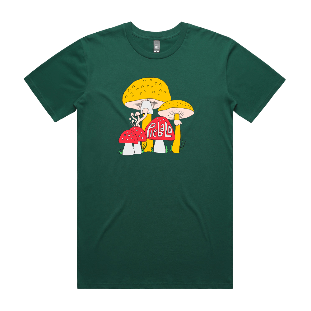 Shrooms Green T-Shirt Hoodie, Sweatshirt | PureTeeCo.com (Image 1)