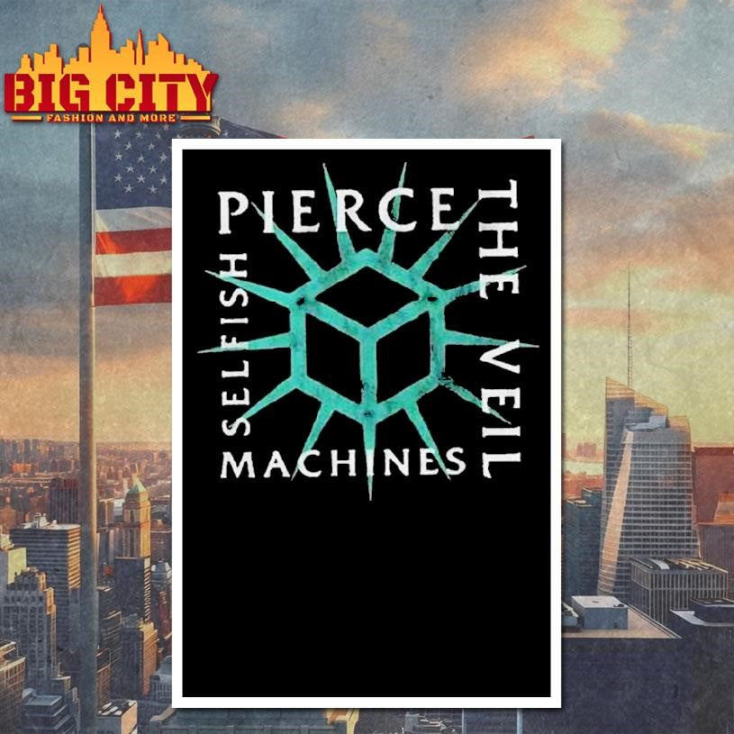 Pierce The Veil Selfish Machines Boxed In Shirt