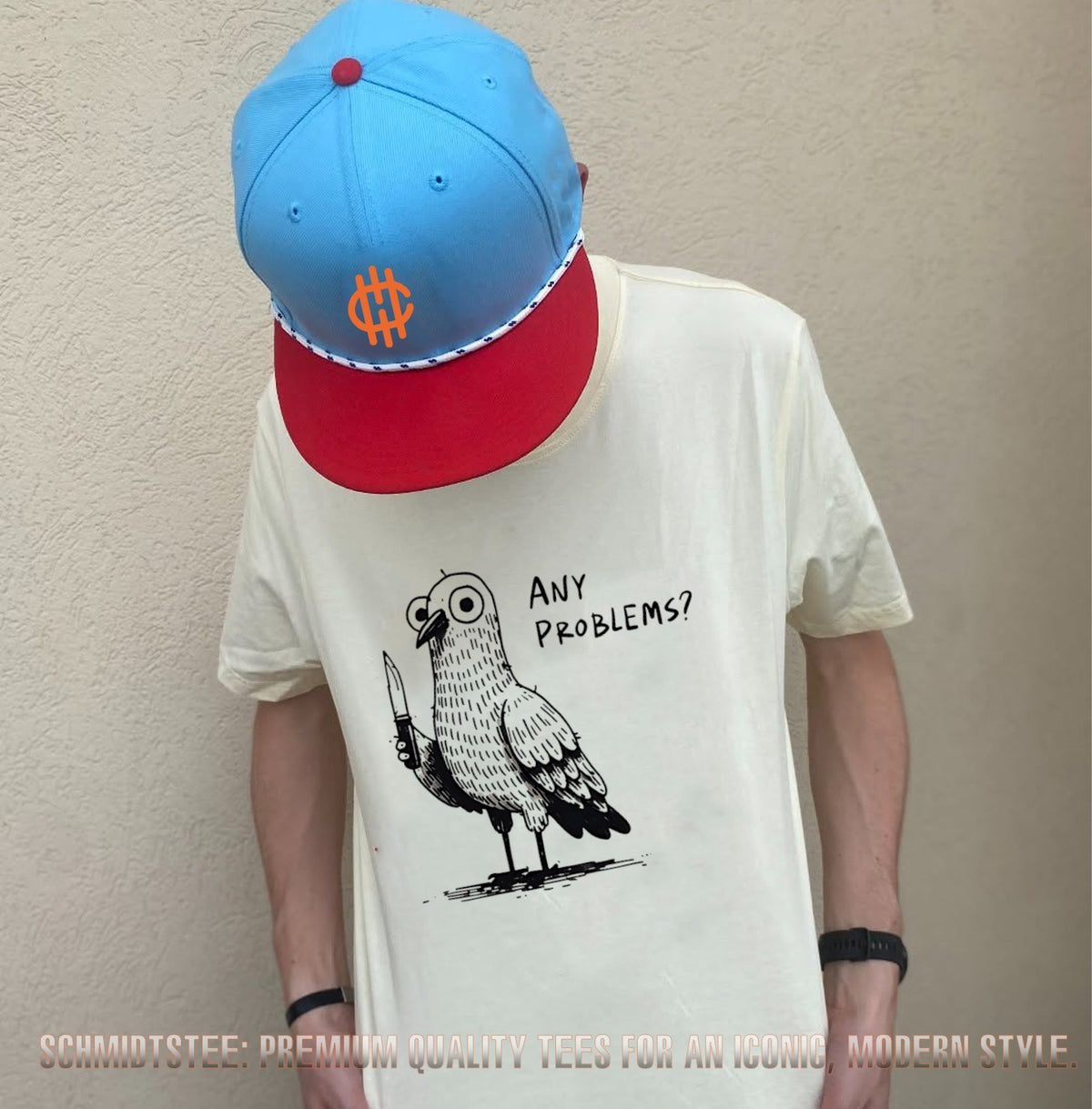 Pigeon with knife any problems shirt