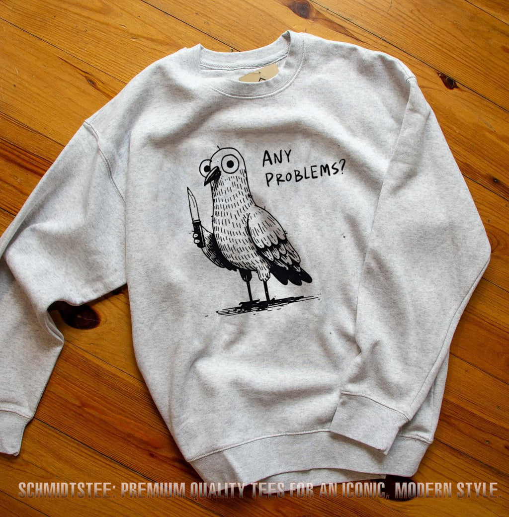Pigeon with knife any problems shirt