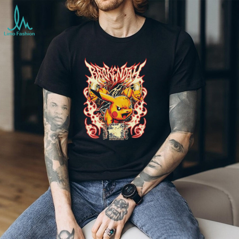 Pikachu High Voltage Brokendah Pokémon Pokemon shirt