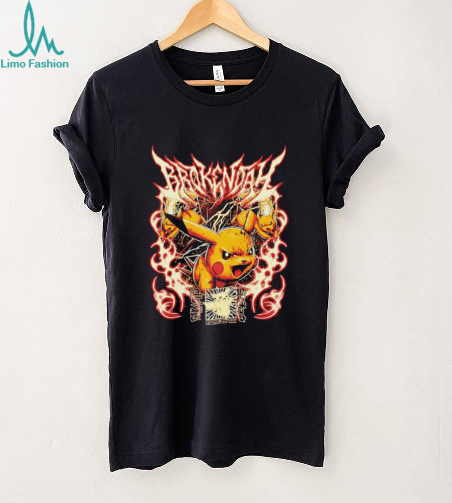 Pikachu High Voltage Brokendah Pokémon Pokemon shirt