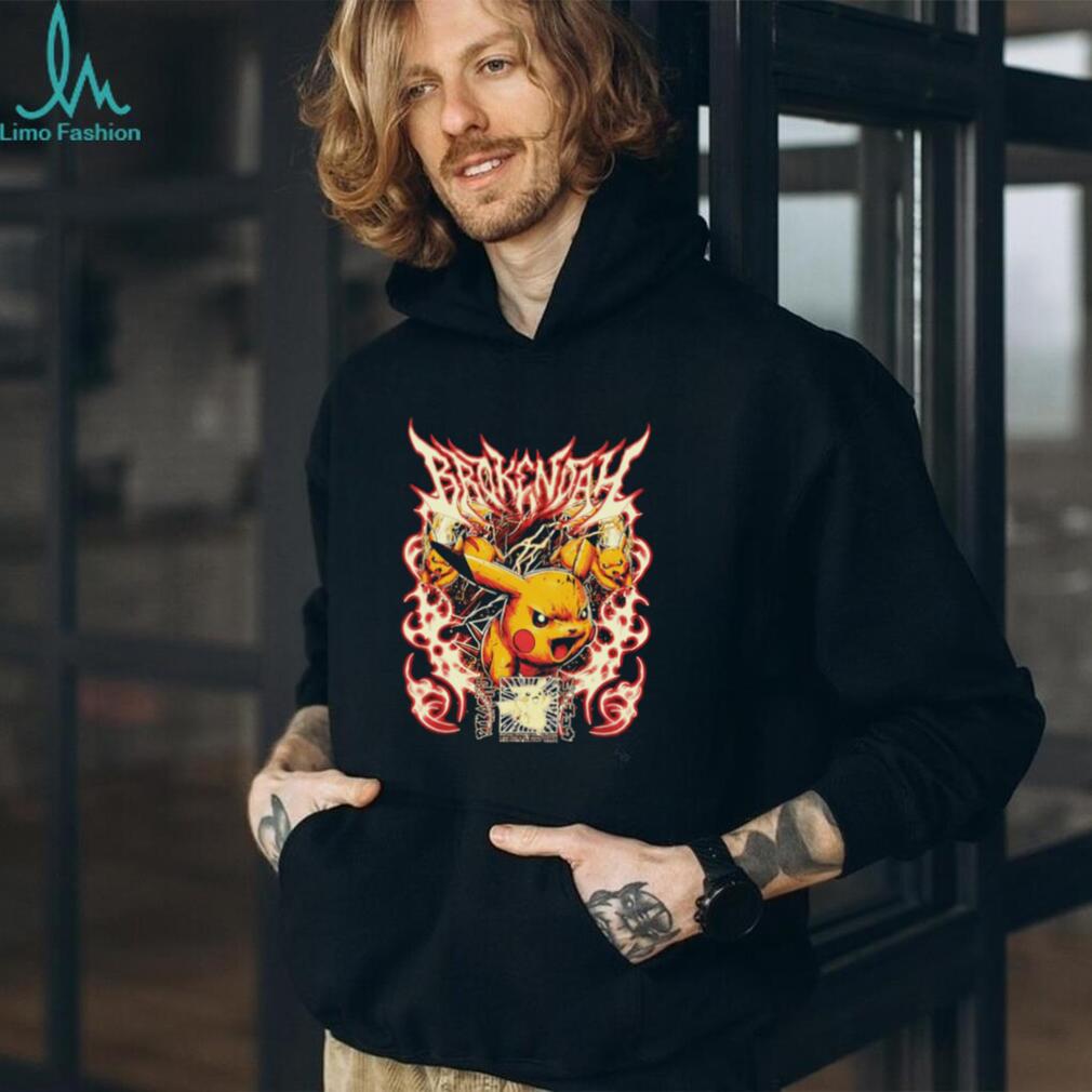 Pikachu High Voltage Brokendah Pokémon Pokemon shirt