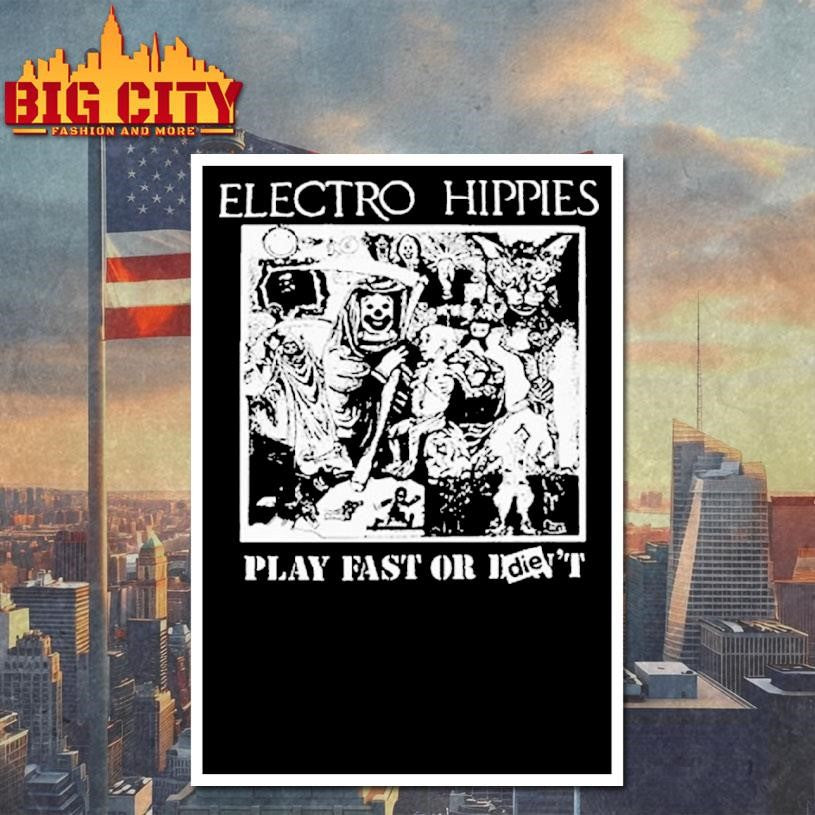 Piled Flesh Electro Hippies Shirt