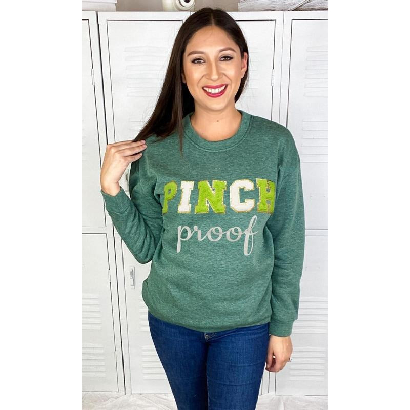 Pinch Proof Ideal Chenille Sweatshirt T-Shirts, Hoodie | PureTeeCo.com