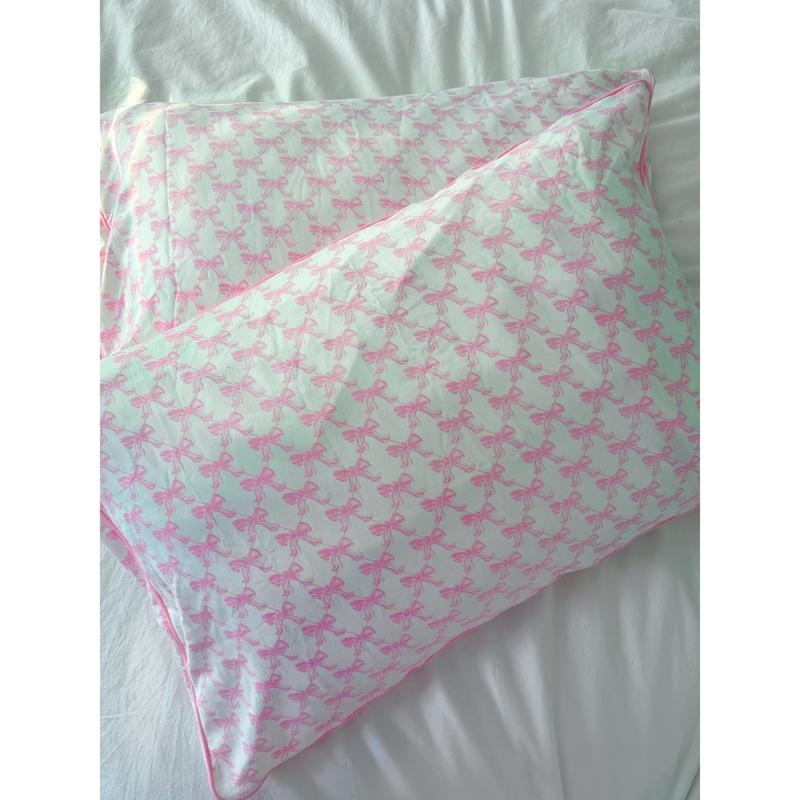 Pink Bow Pillowcase Set T-Shirts, Hoodie, Sweatshirt | PureTeeCo.com