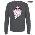 Pink Bubblegum Ghoul Long Sleeve Comfort Colors T-Shirt 'NLB' Hoodie, Sweatshirt | PureTeeCo.com