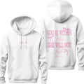 Pink Christian Hoodie God Is Within Her She Will Not Fall Coquette Christian Hoodie Jesus Hoodie Christian Sweatshirt...