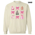 Pink Coquette Christmas Collage Sweatshirt 'NLB' T-Shirts, Hoodie | PureTeeCo.com