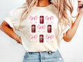 Pink Dr Pepper Bow Sweatshirt - Cute Soda Drink Tee Hoodie | PureTeeCo.com