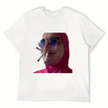 Pink Guy T-Shirt Heavyweights Animal Prinfor Boys Street Wear Affliction Shirts Mens Shirts Graphic Tee, Menswear...