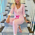 Pink Heart Pajama Set T-Shirts, Hoodie, Sweatshirt | PureTeeCo.com