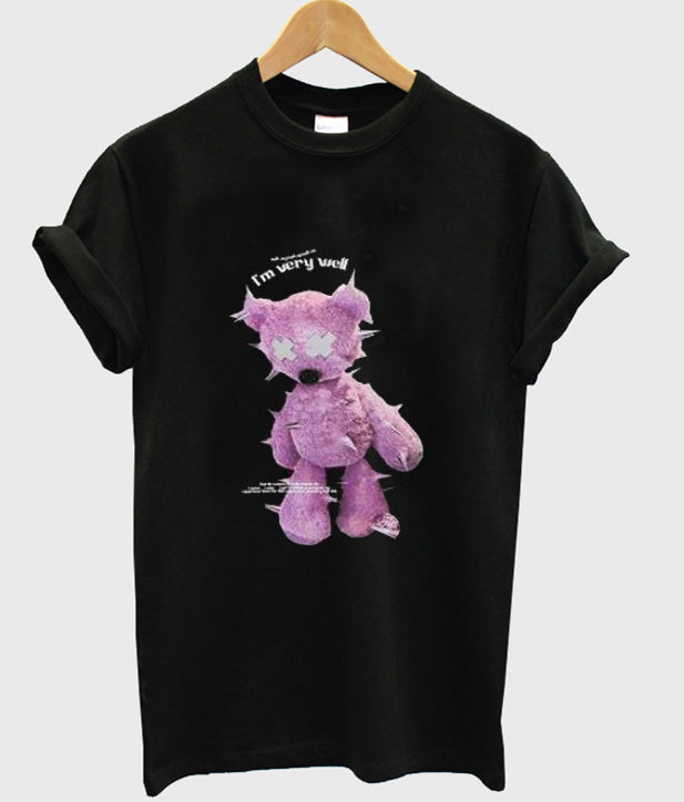 Pink Teddy Bear T-Shirt Hoodie, Sweatshirt | PureTeeCo.com