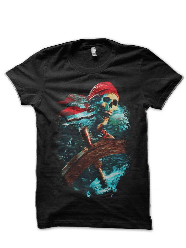 Pirates Of The Caribbean Black T-Shirt Style004 Hoodie, Sweatshirt | PureTeeCo.com