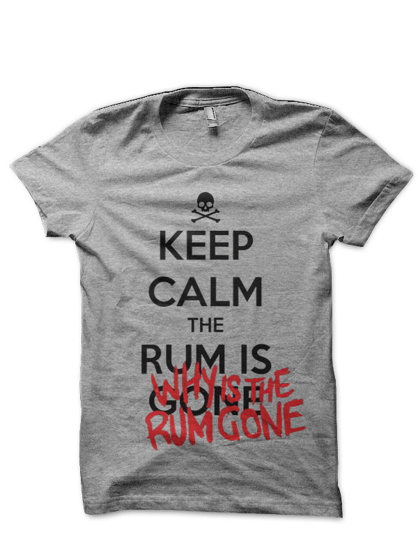 Pirates Of The Caribbean Grey T-Shirt Style001 Hoodie, Sweatshirt | PureTeeCo.com