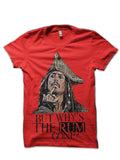 Pirates Of The Caribbean Red T-Shirt Hoodie, Sweatshirt | PureTeeCo.com