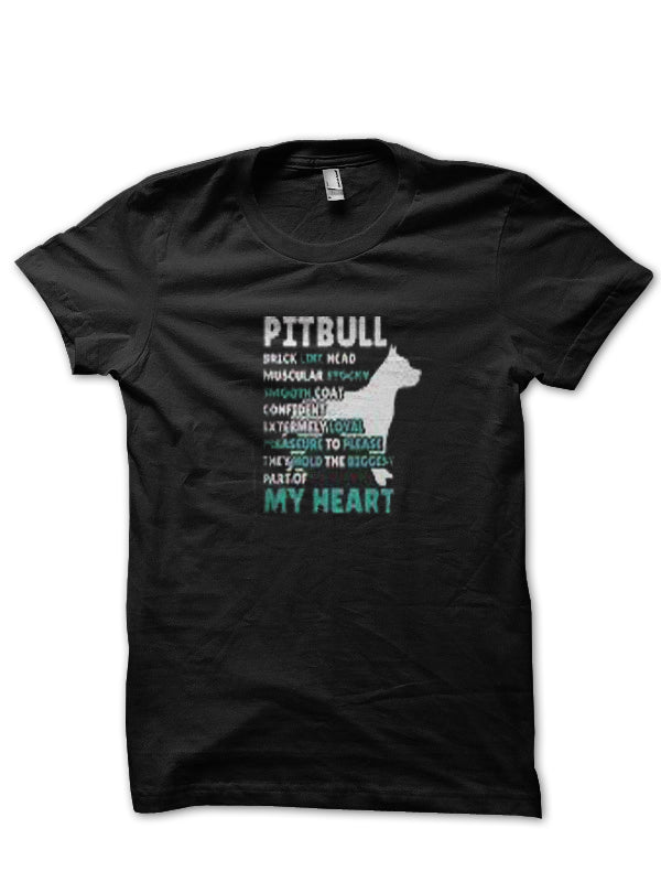 Pitbull T-Shirt Style004 Hoodie, Sweatshirt | PureTeeCo.com